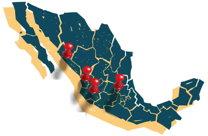 Mapa de Presencia Nacional